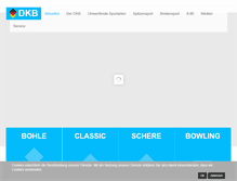 Tablet Screenshot of kegelnundbowling.de